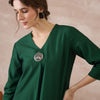 Dhiyona IE Women Regular Liva Kurta with Trousers
