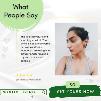 Mystiq Living Rosemary Essential Oil for Hair Growth Shots, Face & Dandruff