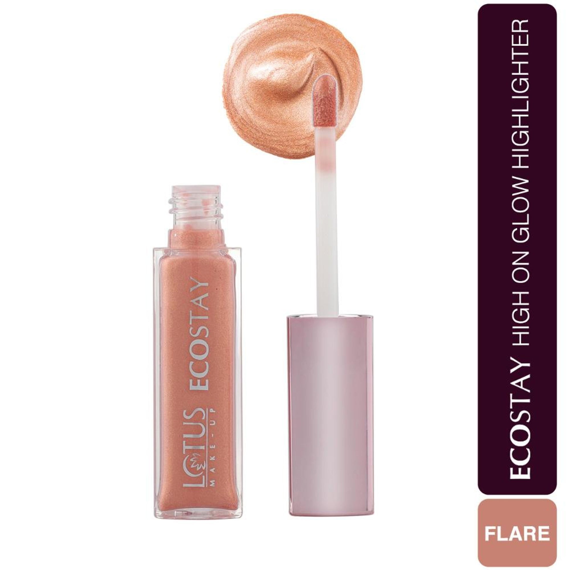 Lotus Make Up Ecostay High On Glow Liquid Highlighter - EH01 Flare