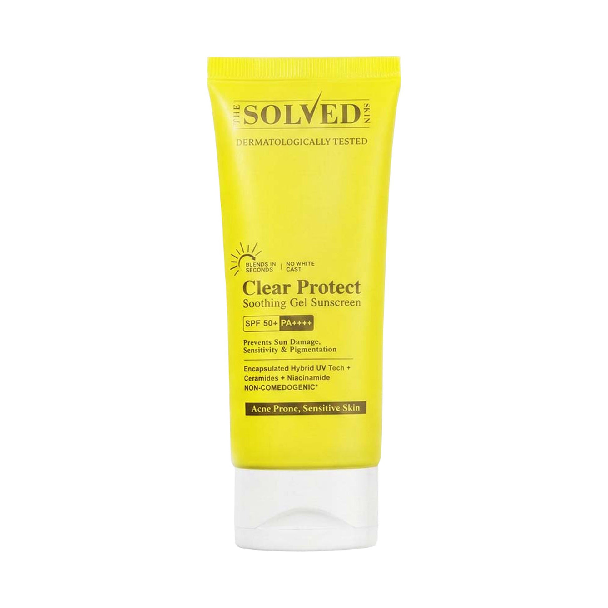The Solved Skin Clear Protect Gel Sunscreen