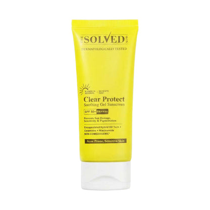 The Solved Skin Clear Protect Gel Sunscreen