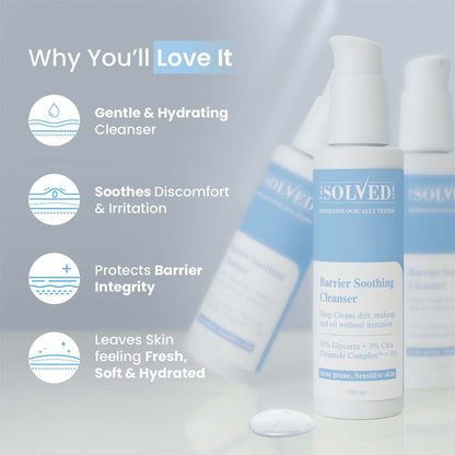 The Solved Skin Barrier Soothing Cleanser