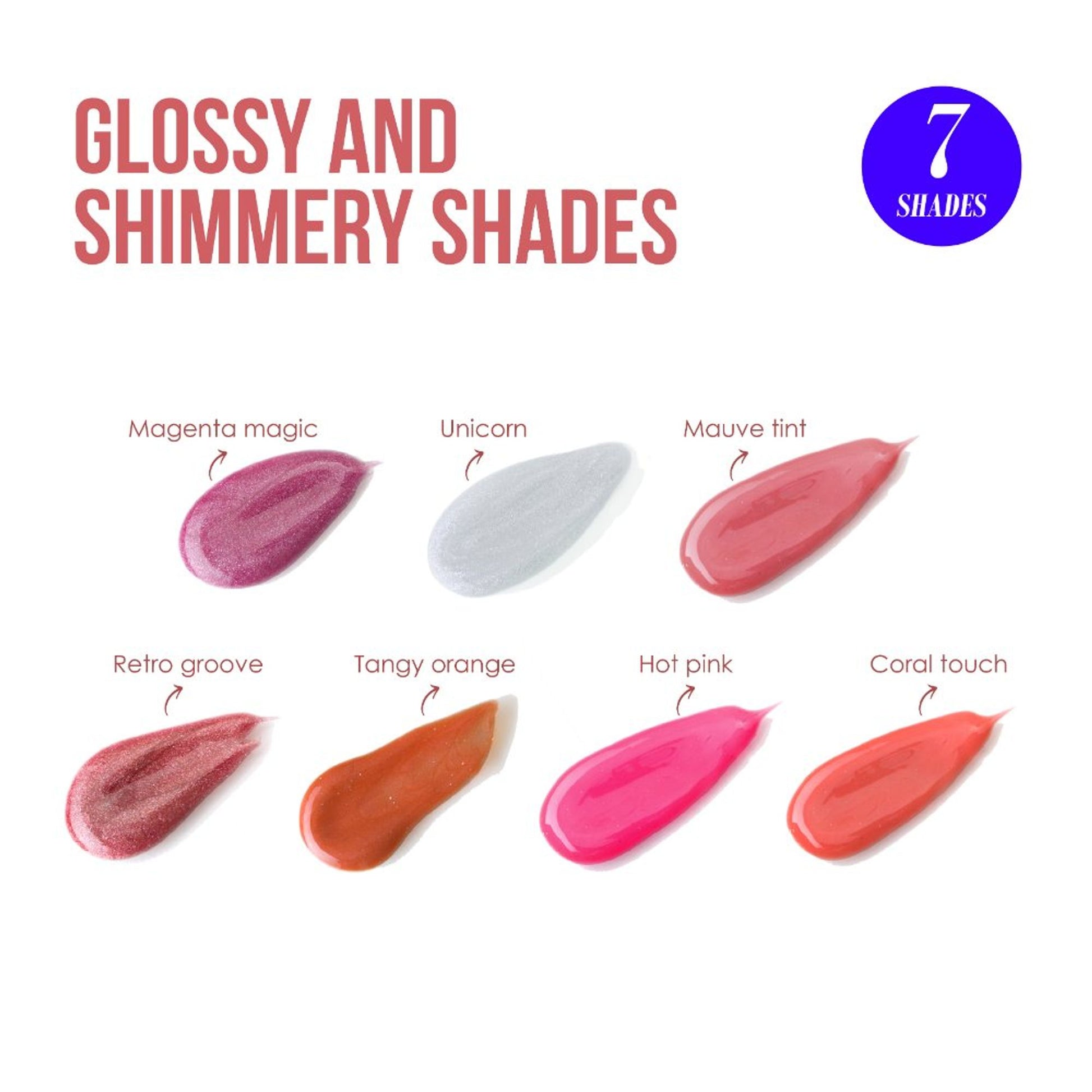Blue Heaven Lush & Juicy Lip Wand Gloss - Coral Touch
