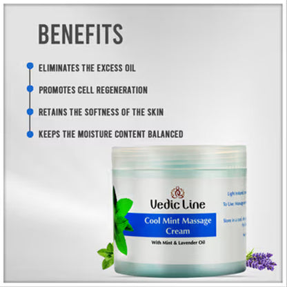 Vedic Line Cool Mint Massages cream