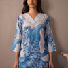 Dhiyona IE Floral Printed Straight Kurta With Trouser
