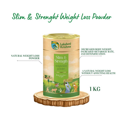 Lakshmi Krishna Slim & Strength Weight Loss Powder - Indyancart
