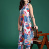 Dhiyona IE Floral Printed Pure Cotton Kurta with Trousers
