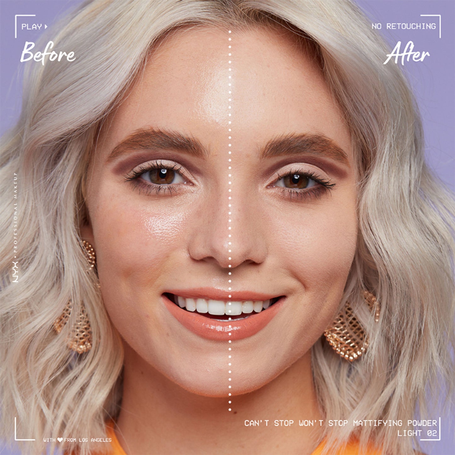 NYX Professional Makeup Can't Stop Won't Stop Mattifying Powder - Tan - Light