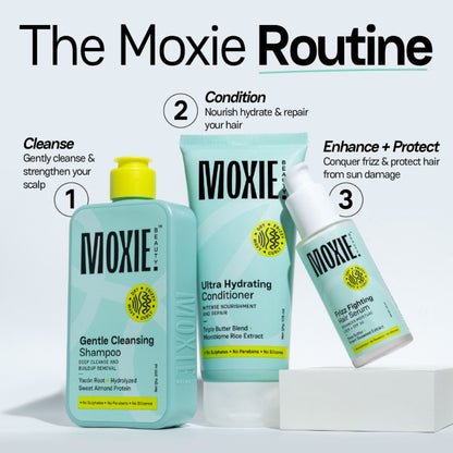 Moxie Beauty Frizz Fighting Hair Serum For Dry and Frizzy Hair