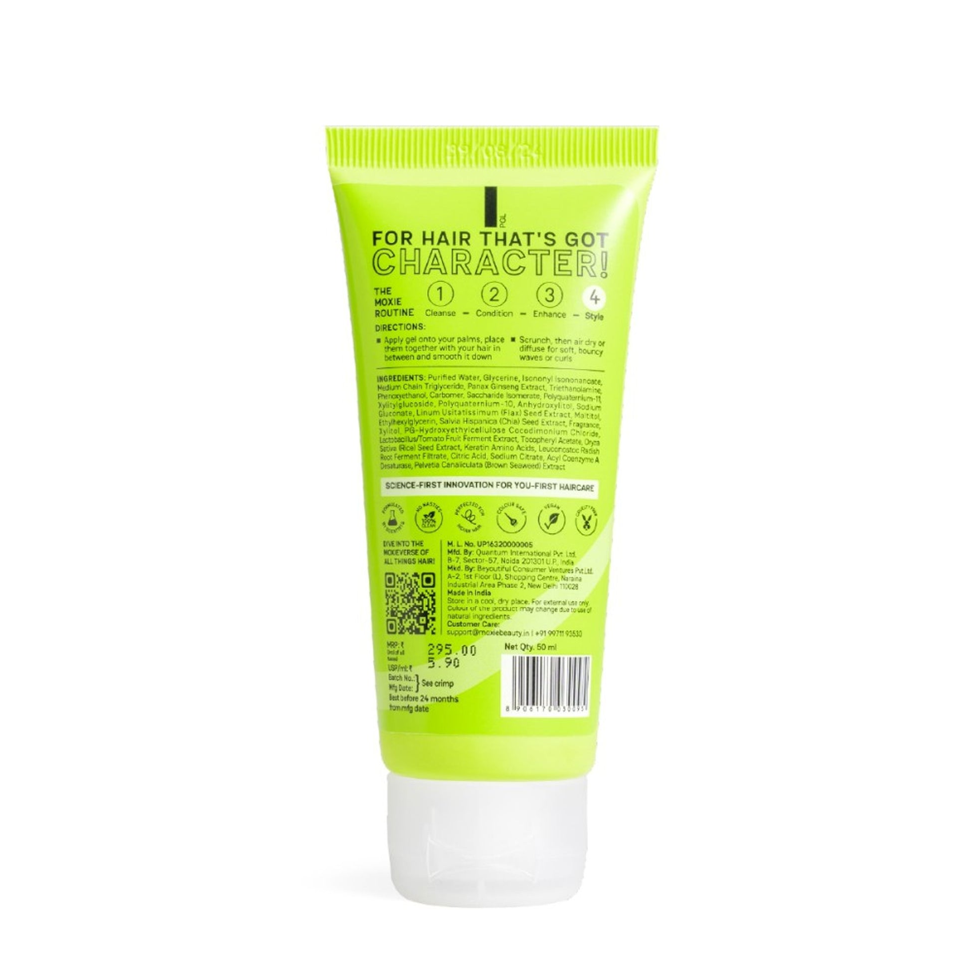 Moxie Beauty Flexi Styling Serum Gel for Curly & Wavy Hair