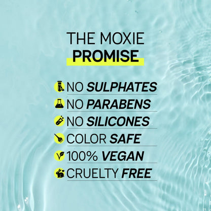 Moxie Beauty Gentle Cleansing Sulphate Free Shampoo For Dry & Frizzy Hair