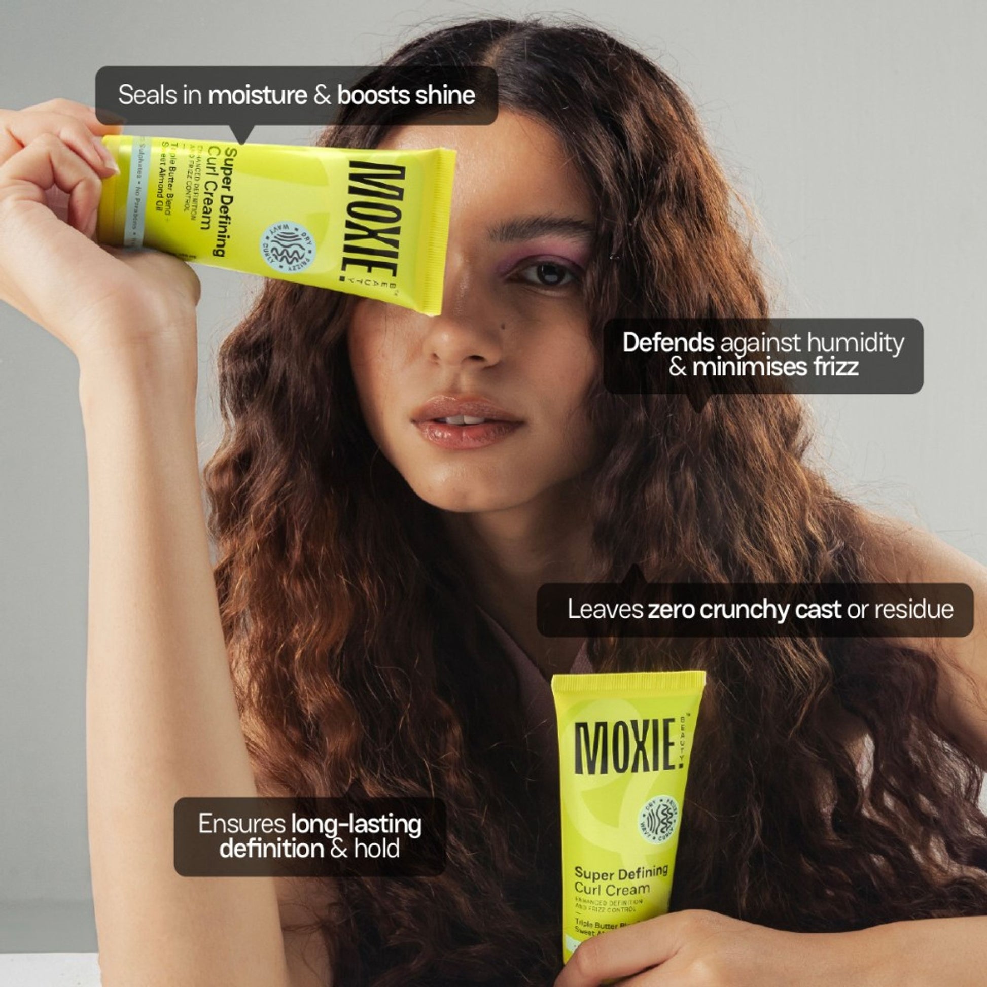 Moxie Beauty Super Defining Curl Cream for Curly Hair