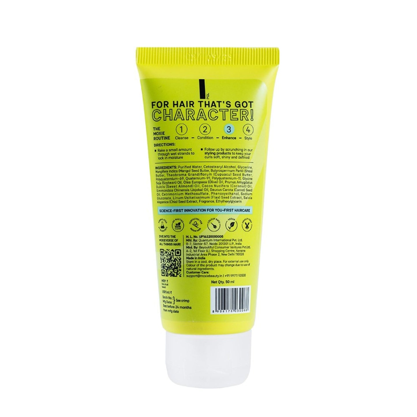 Moxie Beauty Super Defining Curl Cream for Curly Hair