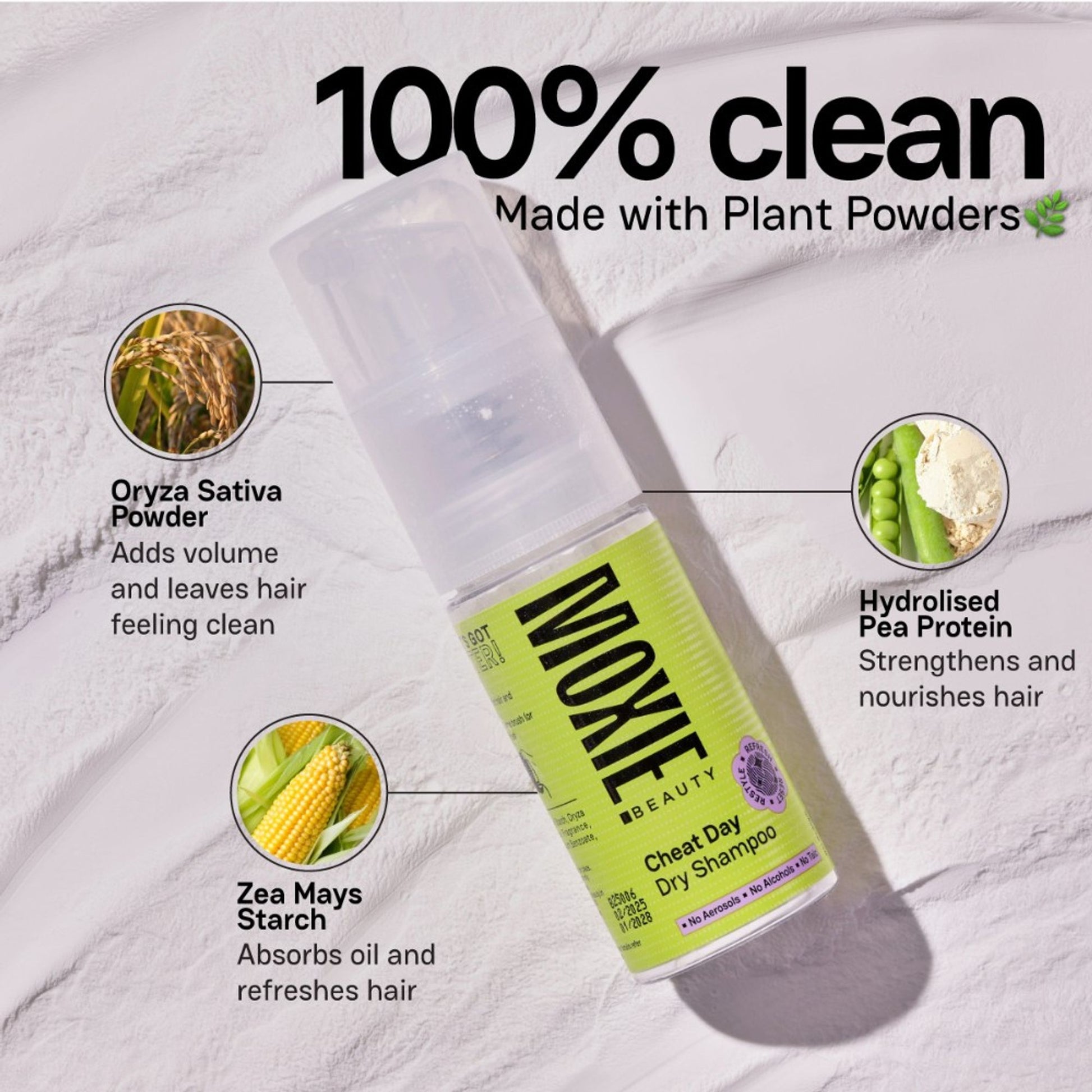 Moxie Beauty Cheat Day Dry Shampoo