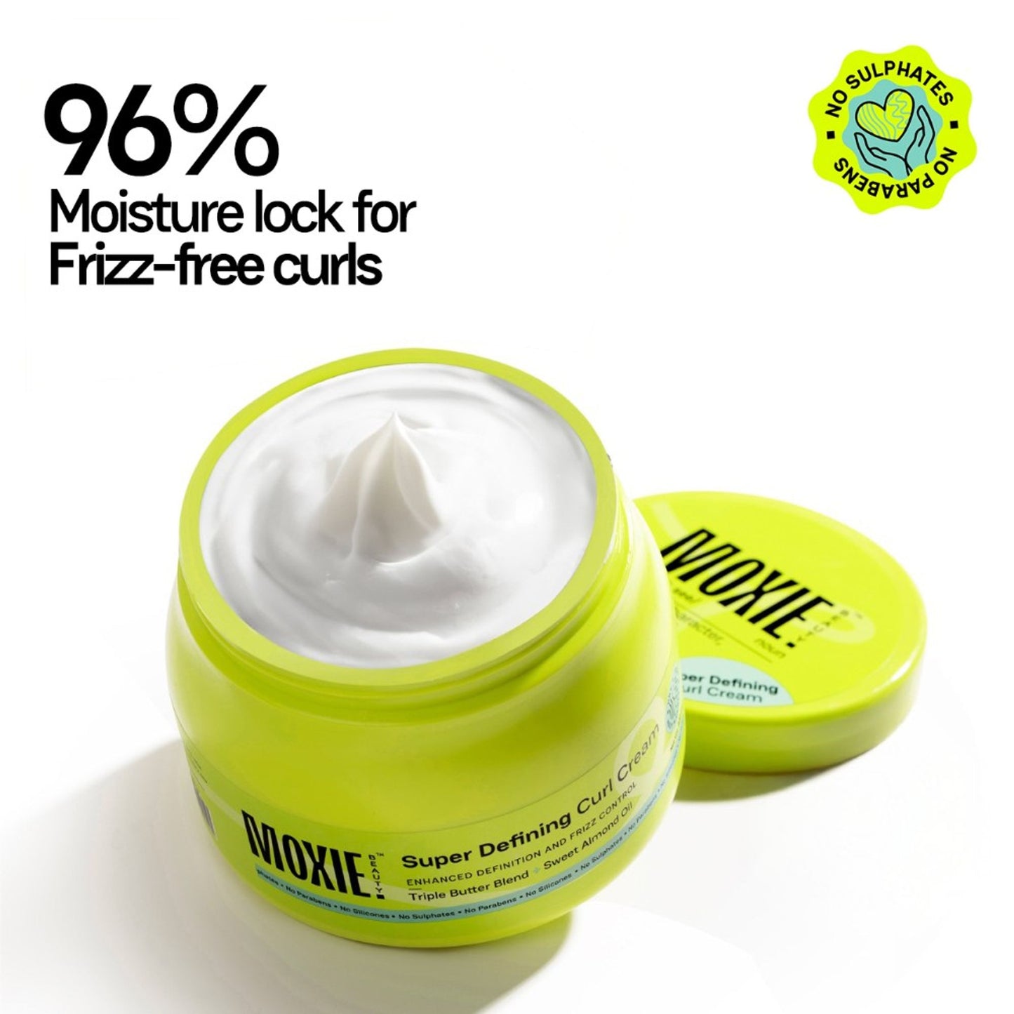 Moxie Beauty Super Defining Curl Cream for Curly Hair