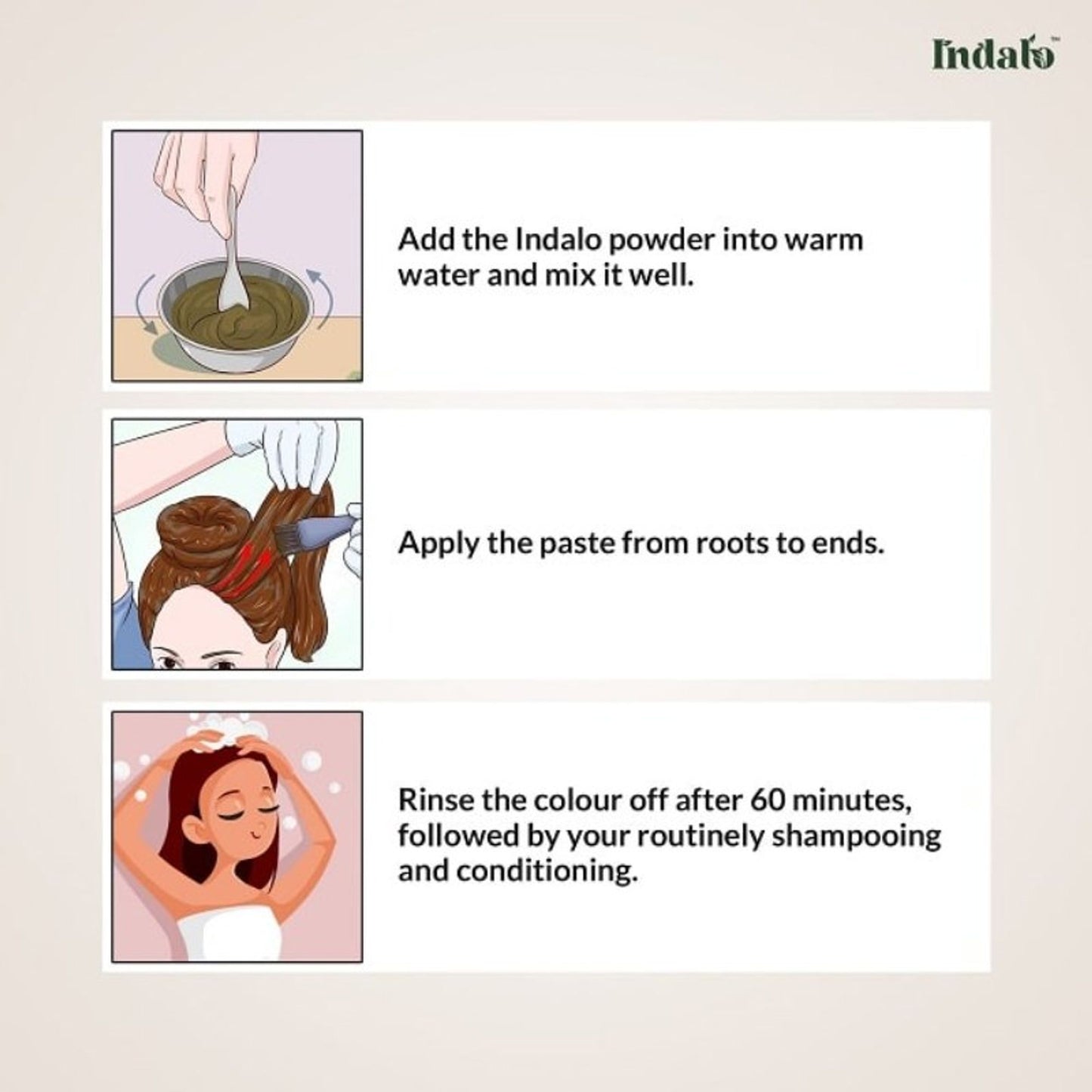 Indalo All-Natural Hair Treatment Pack - Shikakai & Bhringraj