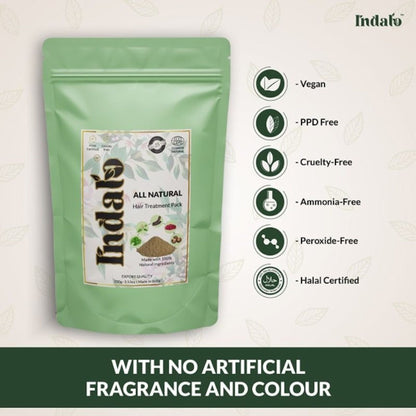 Indalo All-Natural Hair Treatment Pack - Shikakai & Bhringraj