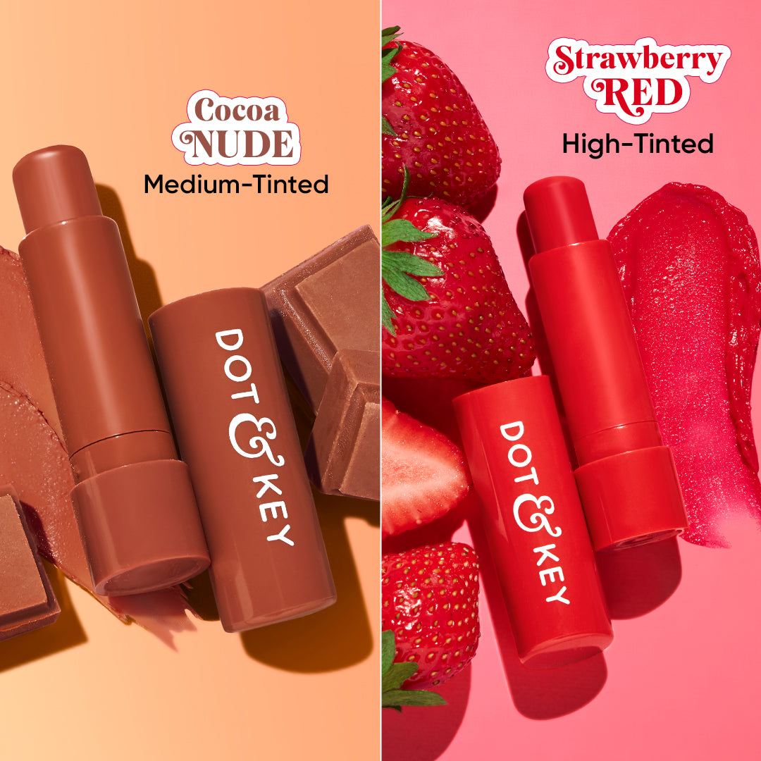 Dot & Key SPF 50+ Barrier Repair Hydrating Lip Balm - Pack of 2
