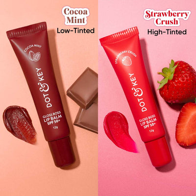 SPF 50+ Vitamin C + E Brightening Lip Balm - Pack of 2