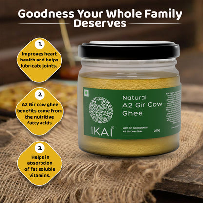IKAI Natural A2 Gir Cow Ghee