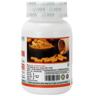 Iafa Ayuveda Curcumin Veg Capsules