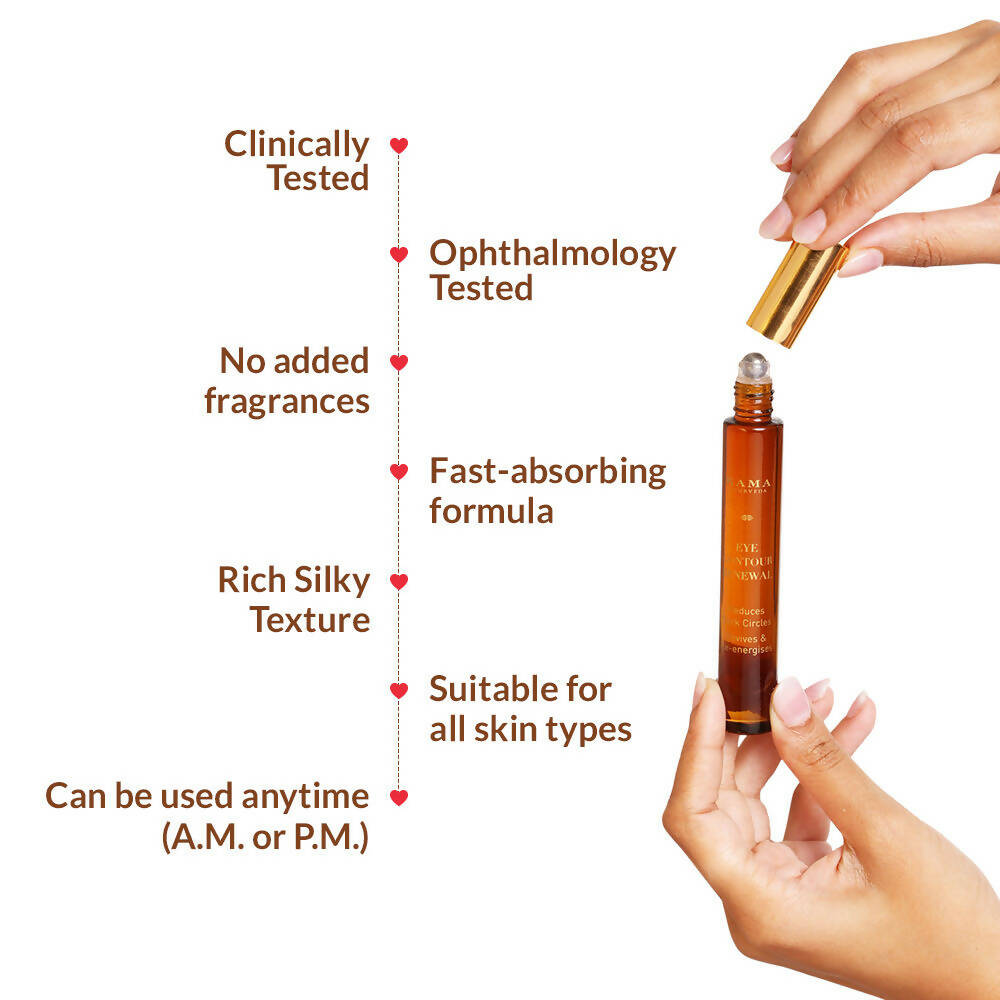 Kama Ayurveda Eye Contour Renewal Serum - Indyancart