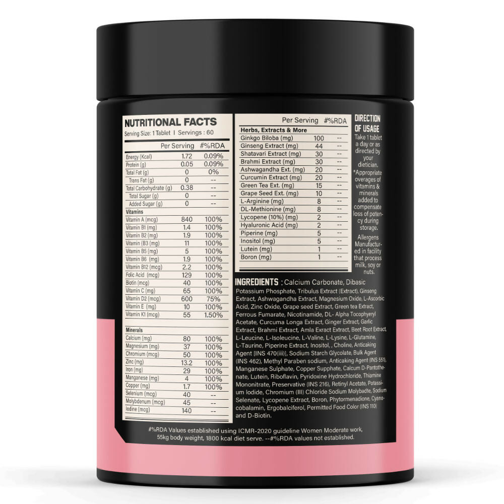 MyFitFuel Women Advance Daily Essential Multivitamin Capsules