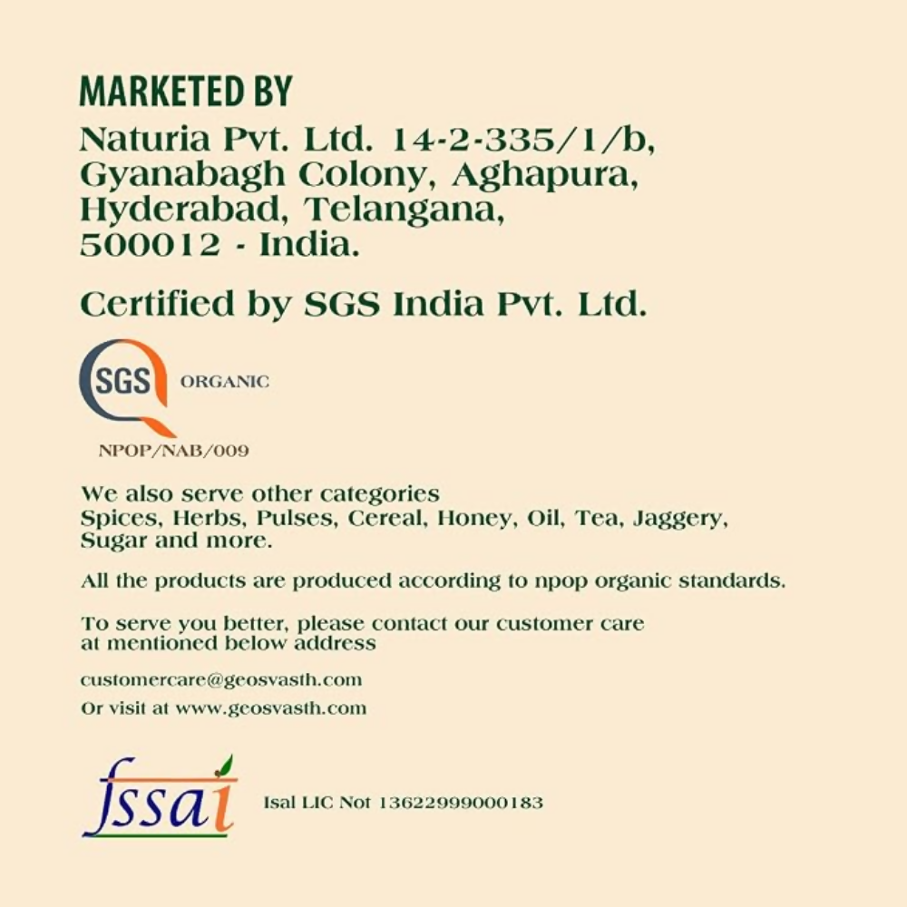 GeoSvasth Organic Masoor Dal Split
