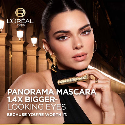 L'Oreal Paris Voluminous Panorama Waterproof Mascara Volumizing, Clump Free, Smudge free