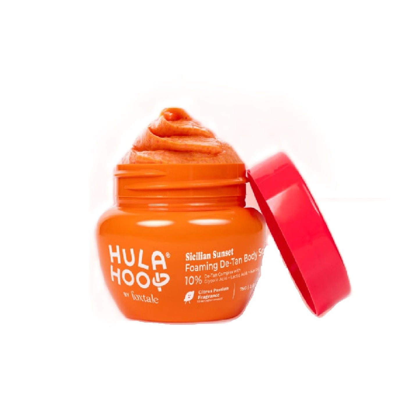 Foxtale Hula Hoop Foaming 10% De-Tan Body Scrub