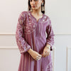 Dhiyona IE Women Printed Regular Beads and Stones Kurta with Trousers
