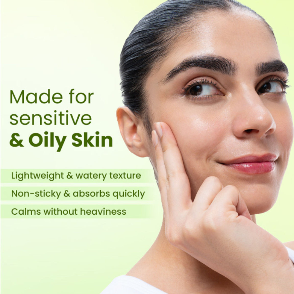 Dot & Key Niacinamide + Cica Face Serum for oily, acne-prone skin, reducing dark spots with lightweight, soothing formula.