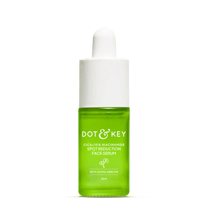 Dot & Key Niacinamide and Cica Face Serum for oily, acne-prone skin with dark spots, visible in the image.