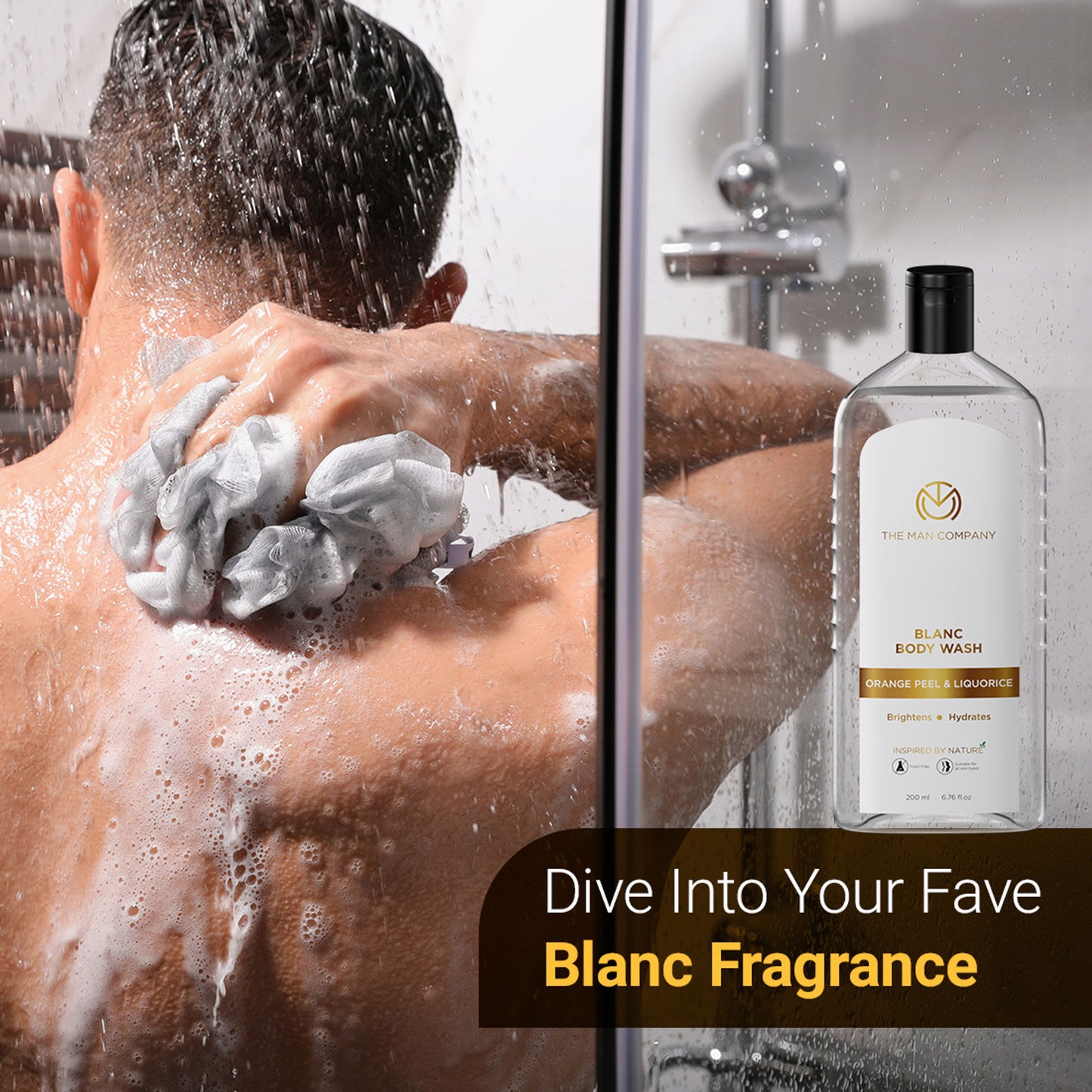 The Man Company Blanc Body Wash for Skin Brightening & Hydration