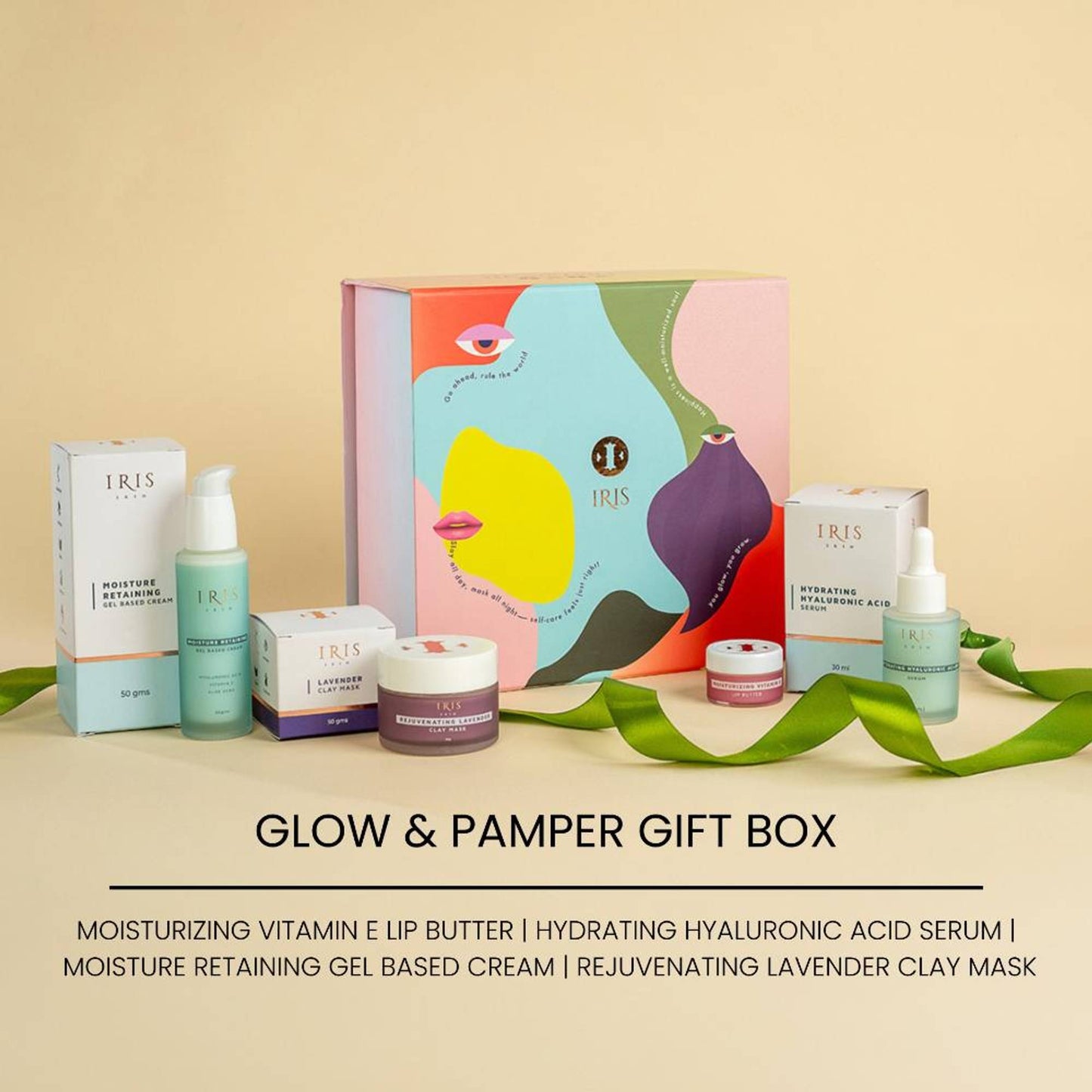 IRIS COSMETICS Glow & Pamper Gift Box