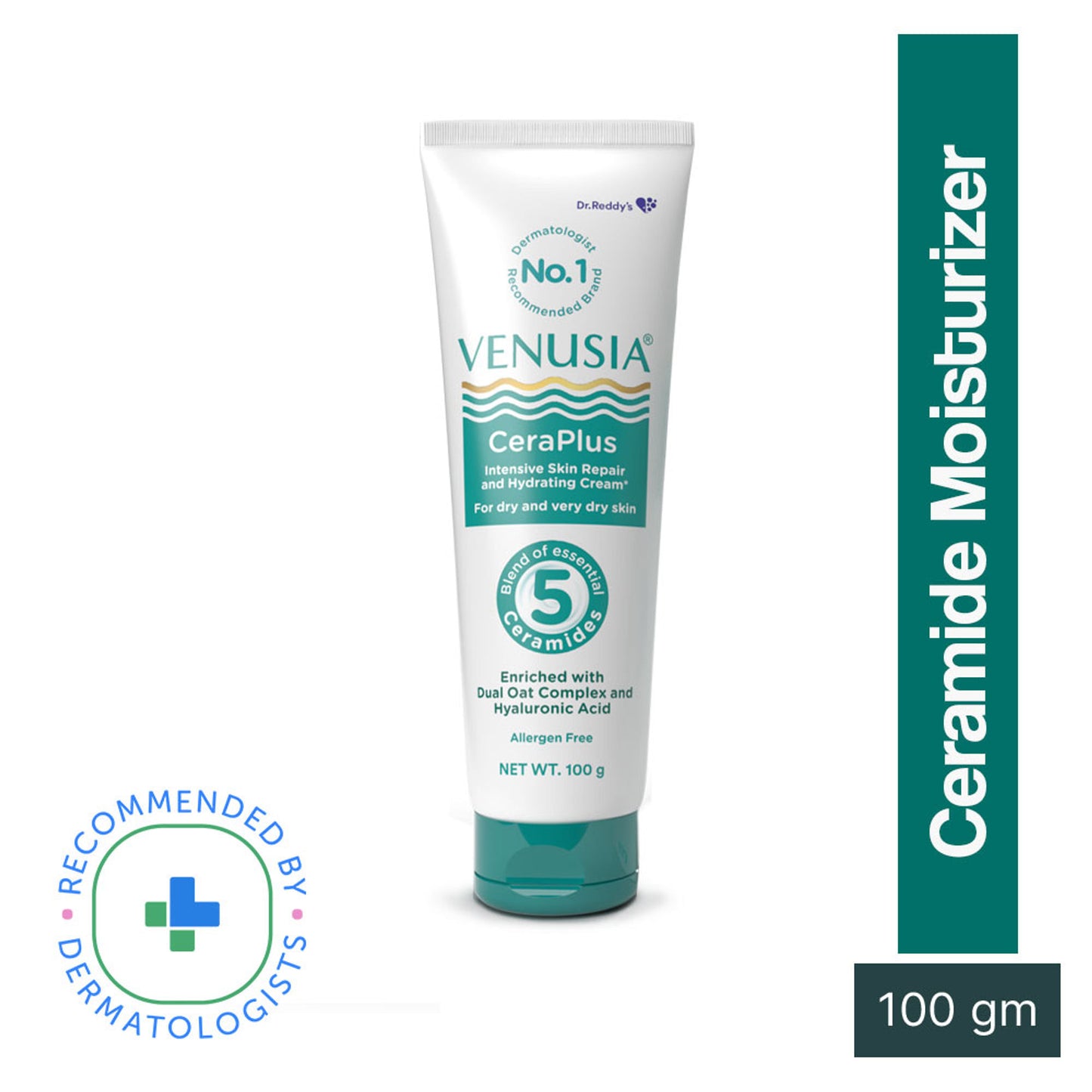 Venusia CeraPlus Cream for dry skin | All-Day Intense Hydration| 100g