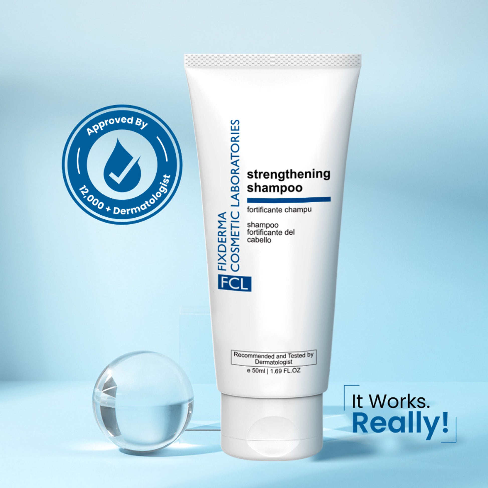 FCL Strengthening Shampoo| Strengthens Hair | Controls Hair Fall | Reduces Frizz