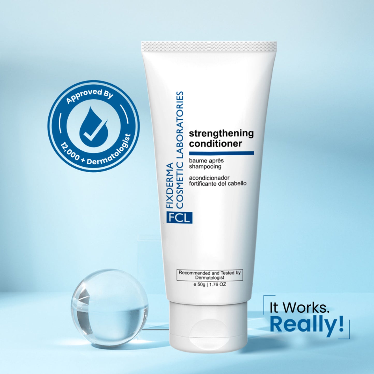 FCL Strengthening Hair Conditioner For Women & Men | Strengthens Hair, Shiny & Healthy