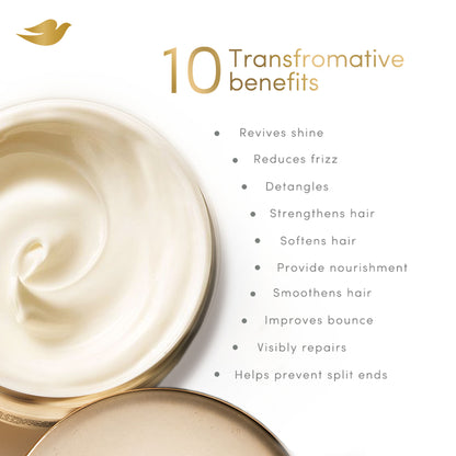 Dove 10 in 1 Shine Revive Treatment Hair Mask