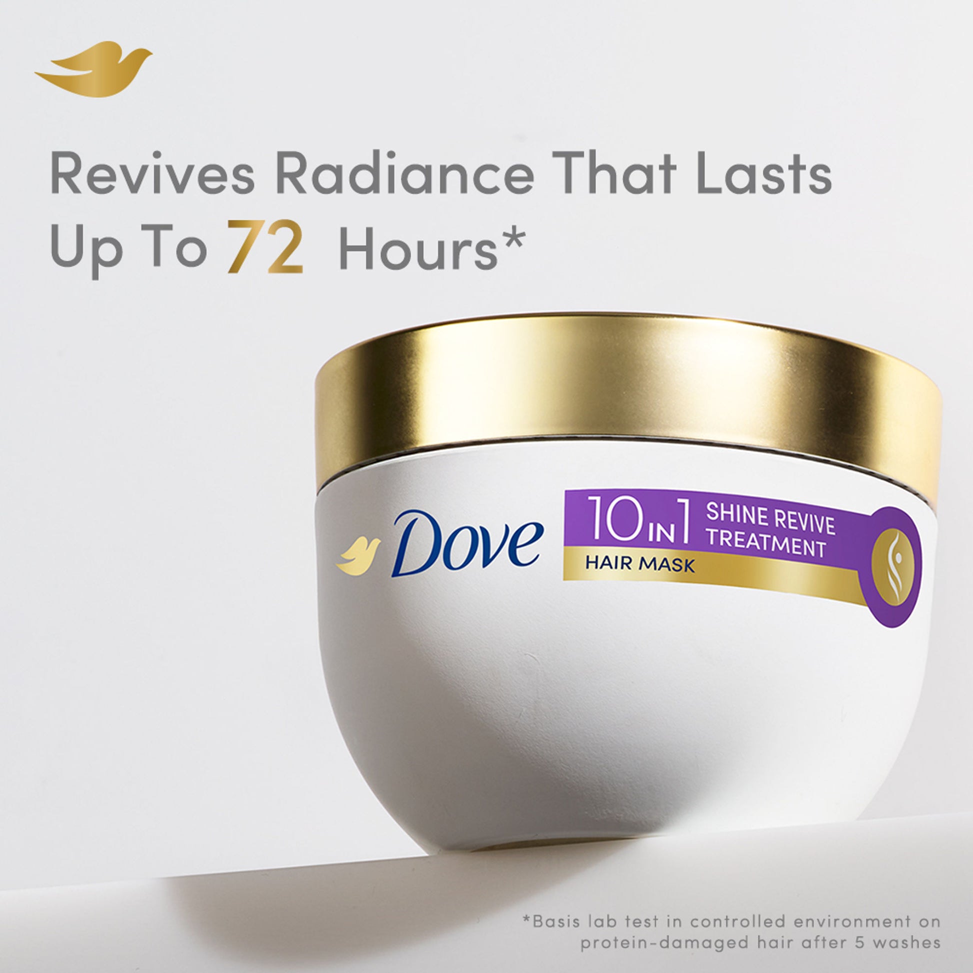Dove 10 in 1 Shine Revive Treatment Hair Mask
