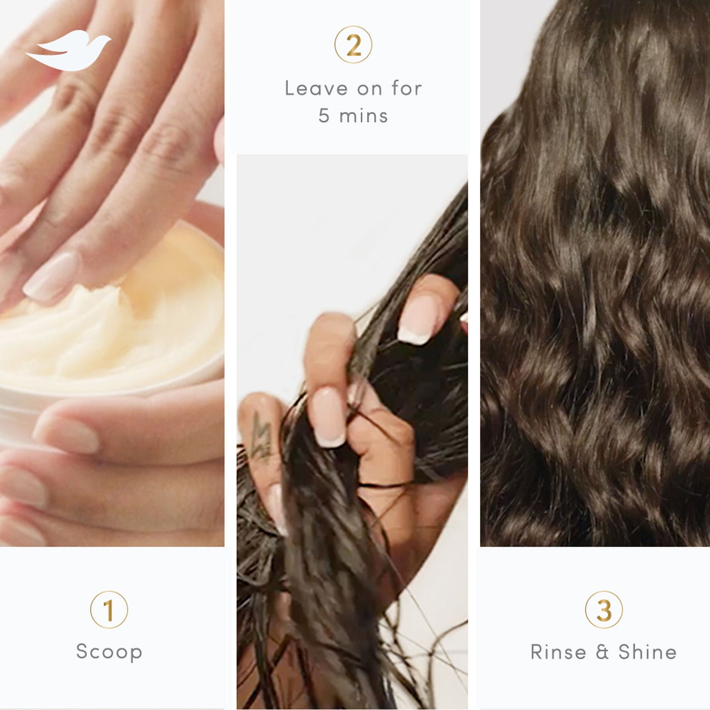 Dove 10 in 1 Shine Revive Treatment Hair Mask