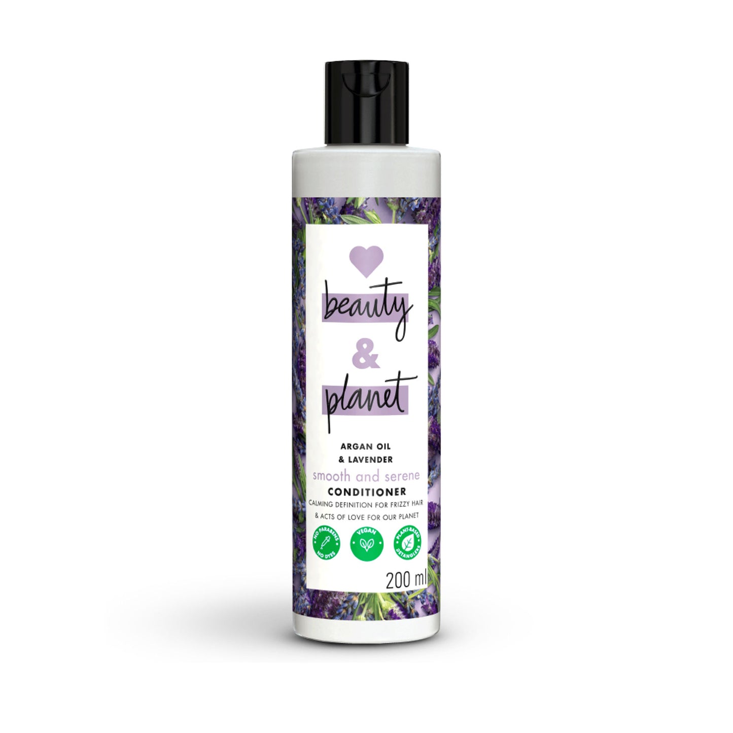 Love Beauty & Planet Argan Oil And Lavender Sulphate Free Conditioner For Dry & Frizzy Hair