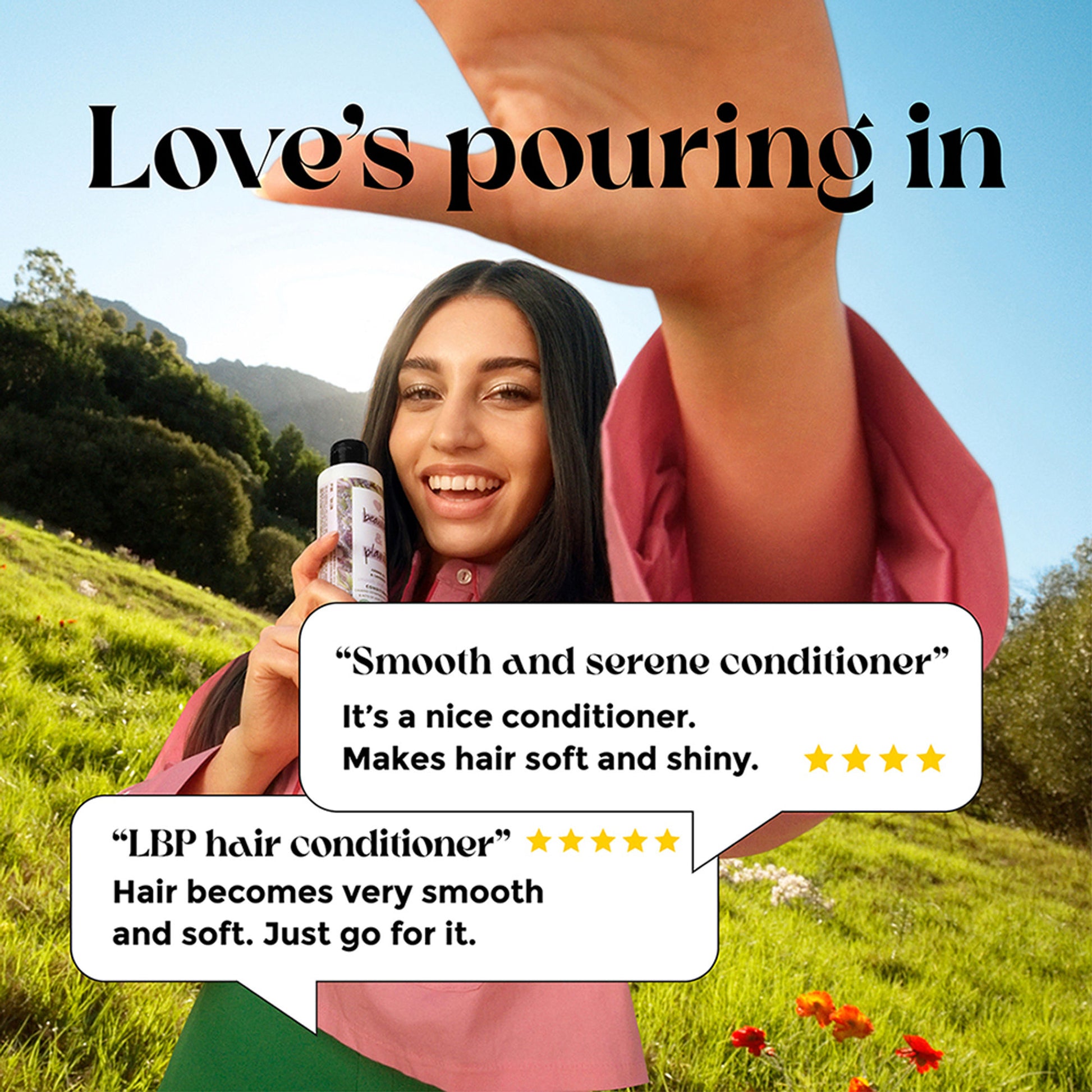 Love Beauty & Planet Argan Oil And Lavender Sulphate Free Conditioner For Dry & Frizzy Hair