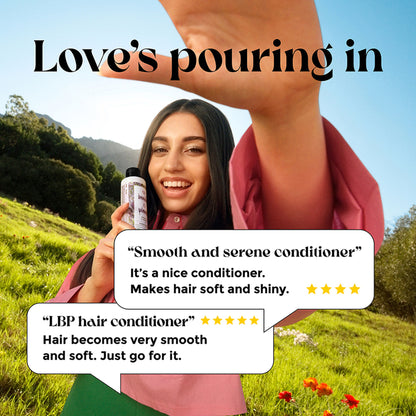 Love Beauty & Planet Argan Oil And Lavender Sulphate Free Conditioner For Dry & Frizzy Hair
