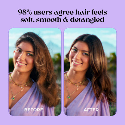 Love Beauty & Planet Argan Oil & Lavender Hair Serum For Smooth Frizz-Free Hair