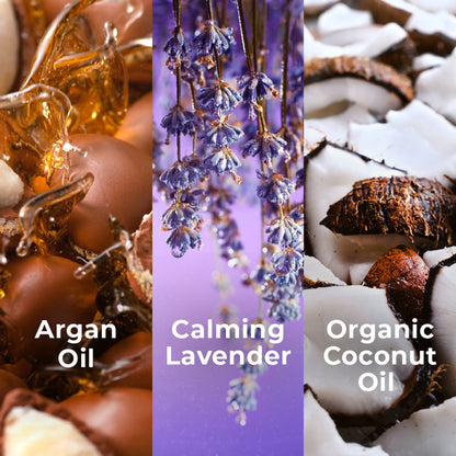 Love Beauty & Planet Argan Oil & Lavender Hair Serum For Smooth Frizz-Free Hair