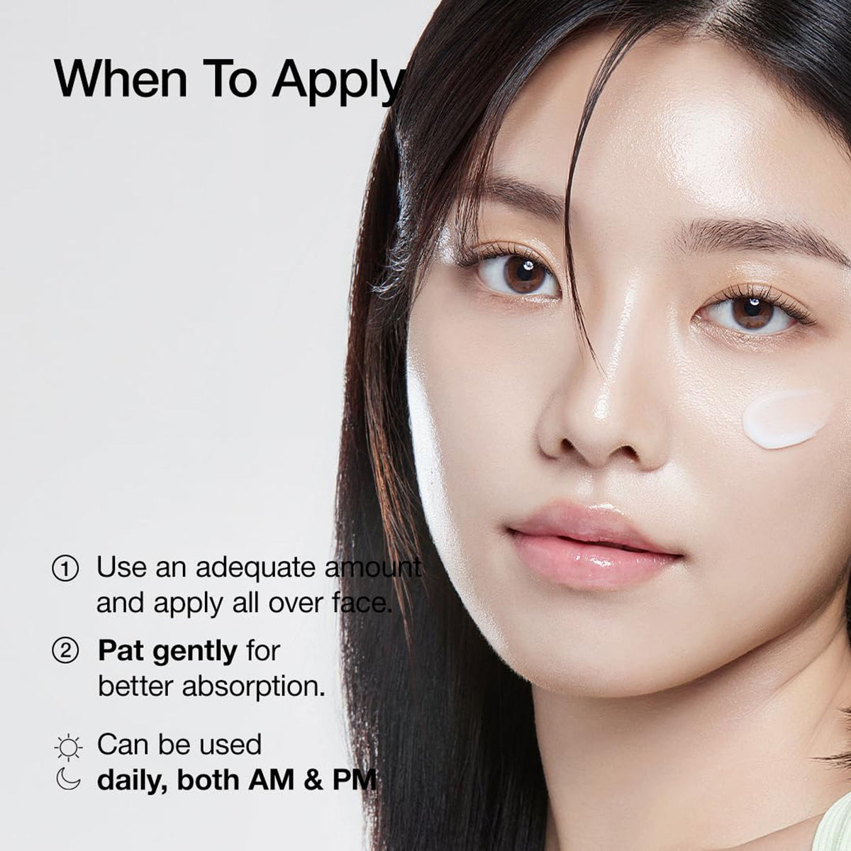 Anua Heartleaf 70 Daily Lotion lightweight moisturizer with hyaluronic acid, suitable for dry, acne-prone skin, in a white bottle.