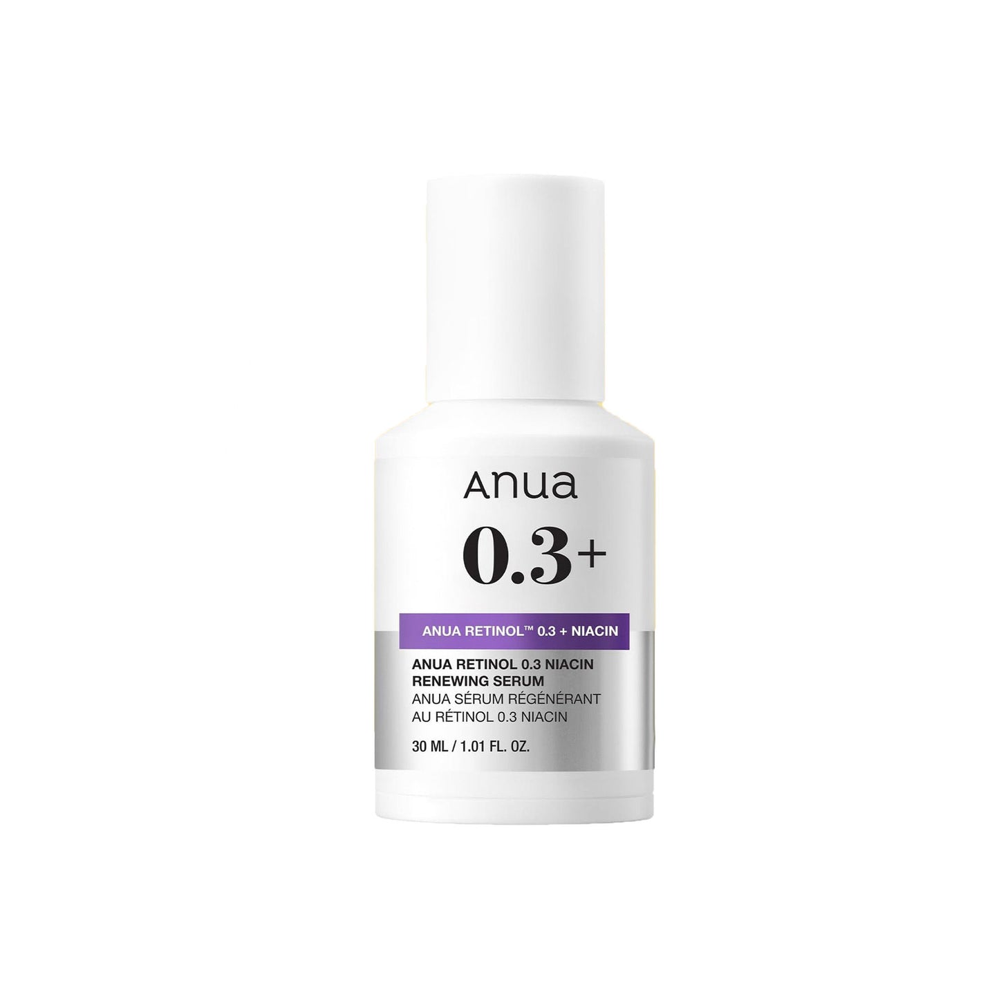Anua Retinol 0.3 Niacin Renewing Serum, Anti-Aging Serum with Peptides Reduces Fine Lines & Wrinkles