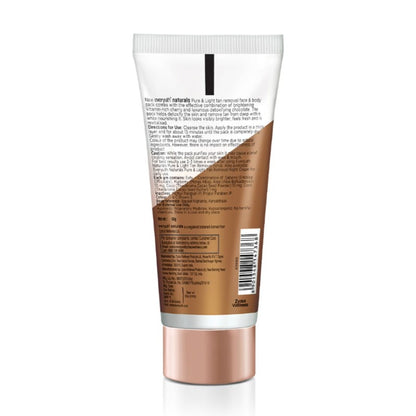 Everyuth Naturals Tan Removal Pack for Face & Body - Chocolate & Cherry Dtan