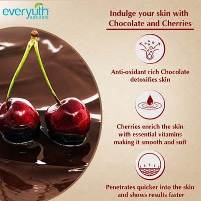 Everyuth Naturals Tan Removal Serum for Face - Chocolate & Cherry
